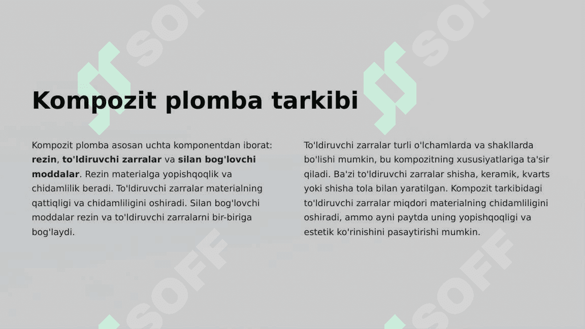 Kompozit plomba ashyolari haqida tushuncha 4
