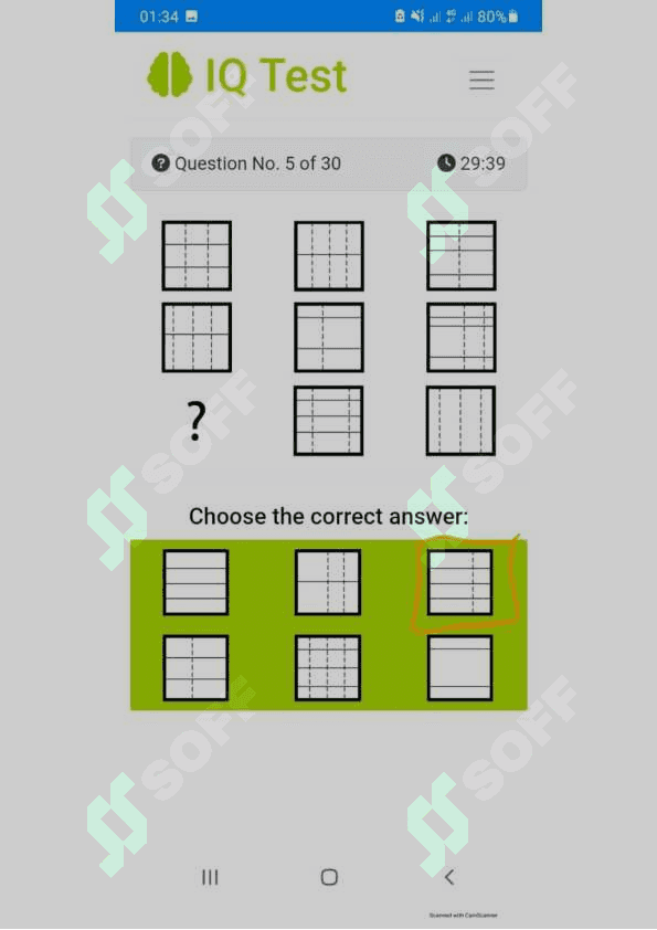 argos IQ test javoblari 2024-2025 5
