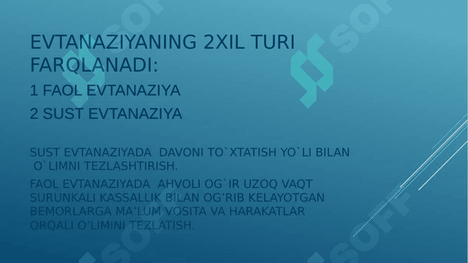 SUITSID – AKTIV EVTANAZIYANING KO`RINISHI SIFATIDA 5