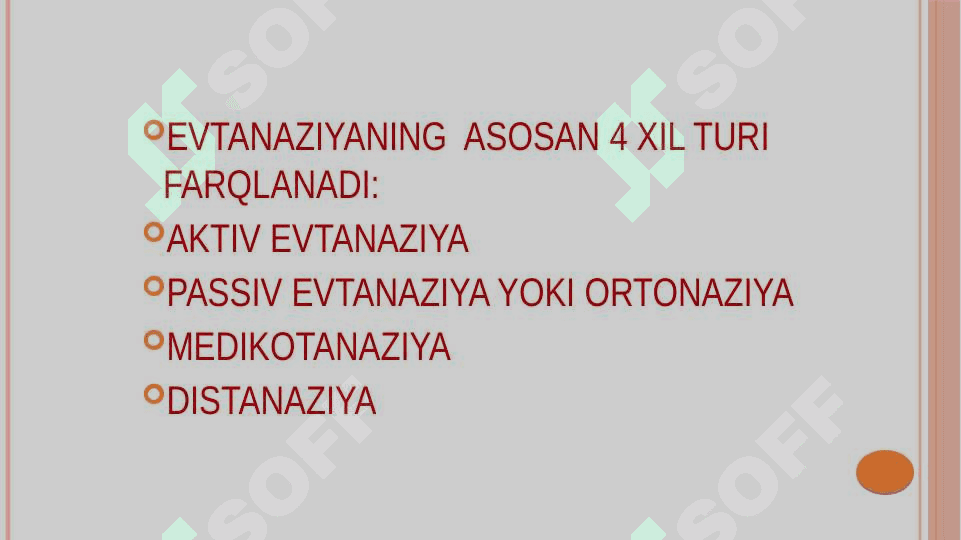 SUITSID – AKTIV EVTANAZIYANING KO`RINISHI SIFATIDA 4