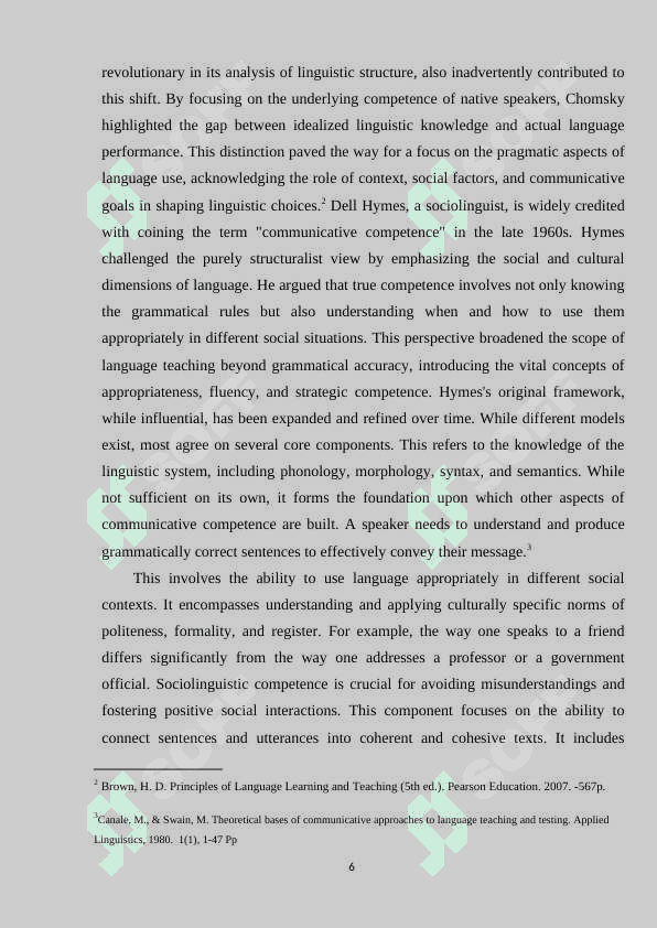 THE APPLICATION OF INTERACTIVE METHODSFORTHEDEVELOPMENT OF COMMUNICATIVE COMPETENCEINA2LEVELSTUDENTS 6