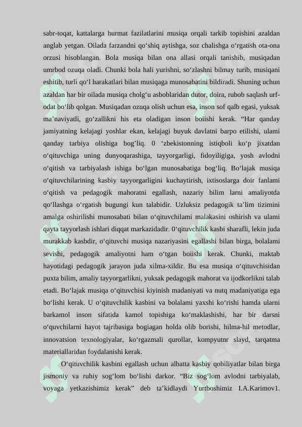 Musiqa mashg'ulotlarida integrallashgan mashg'ulotlarni tashkil etish metodikasi 3