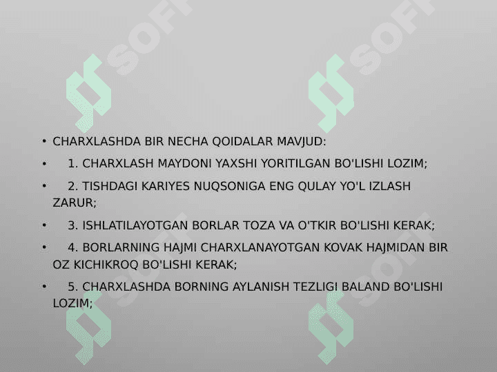 BLEK BO`YICHA 1 SINFLI KARIOZ KOVAKLARNI RESTAVRATSIYA QILISH 3