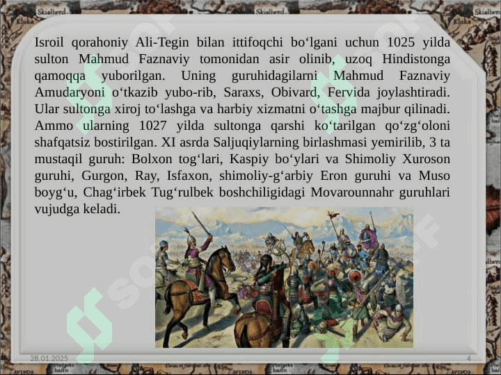 Saljuqiylar davlati 4