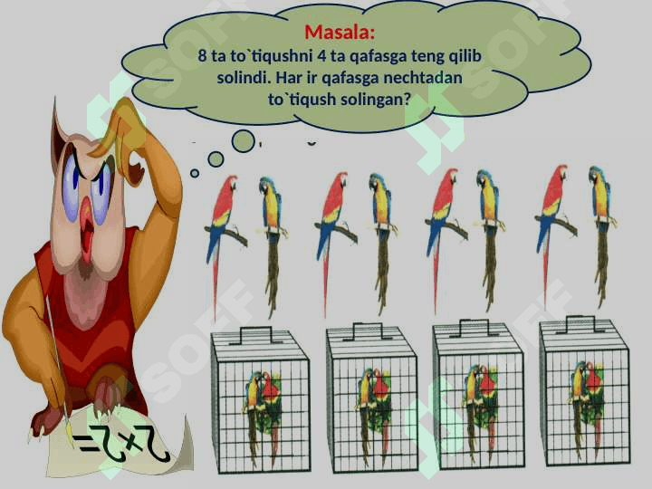 2 -sinf.Fan: Matematika. Mavzu: Bo`lish 4