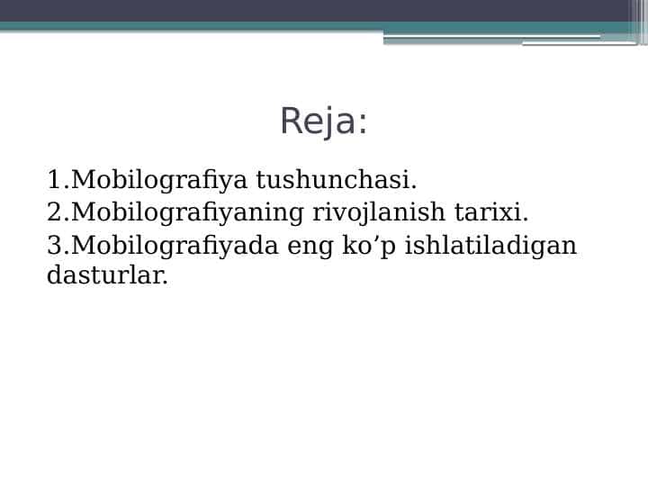 Mobilografiya uchun eng kerakli dasturlar va ularning farqi