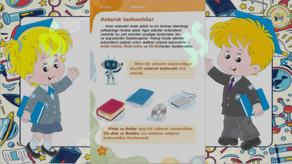 Axborot tashuvchilar 2-sinf 3