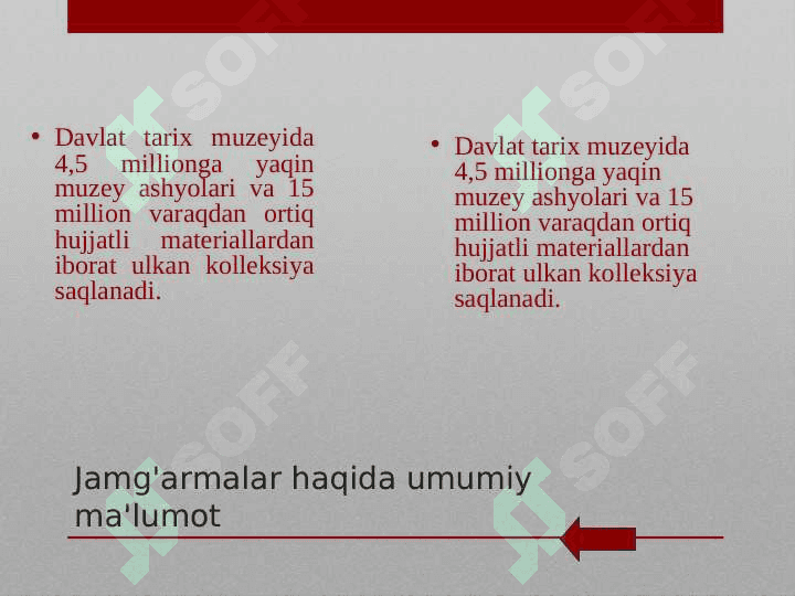 SSSR (Rossiy Federatsiyasi) ning tarixiy muzeyi (2) 3