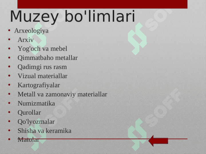 SSSR (Rossiy Federatsiyasi) ning tarixiy muzeyi (2) 4