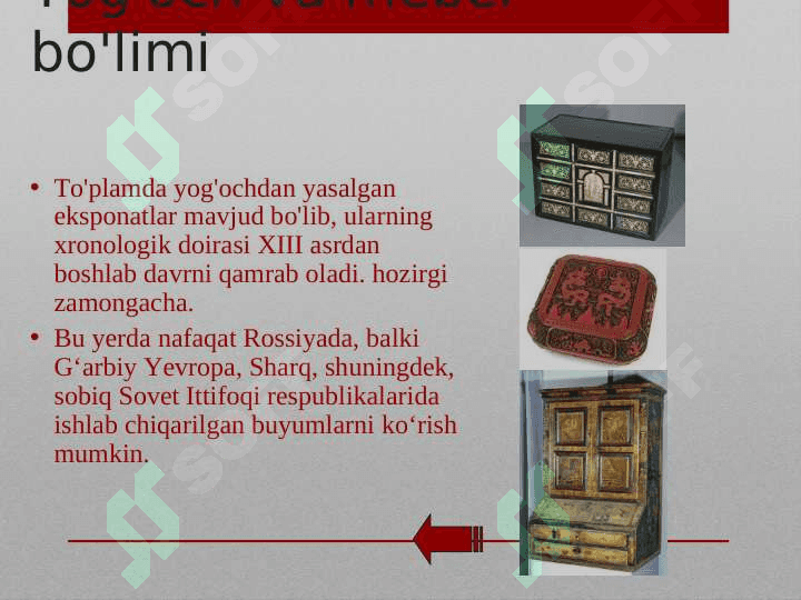 SSSR (Rossiy Federatsiyasi) ning tarixiy muzeyi (2) 7