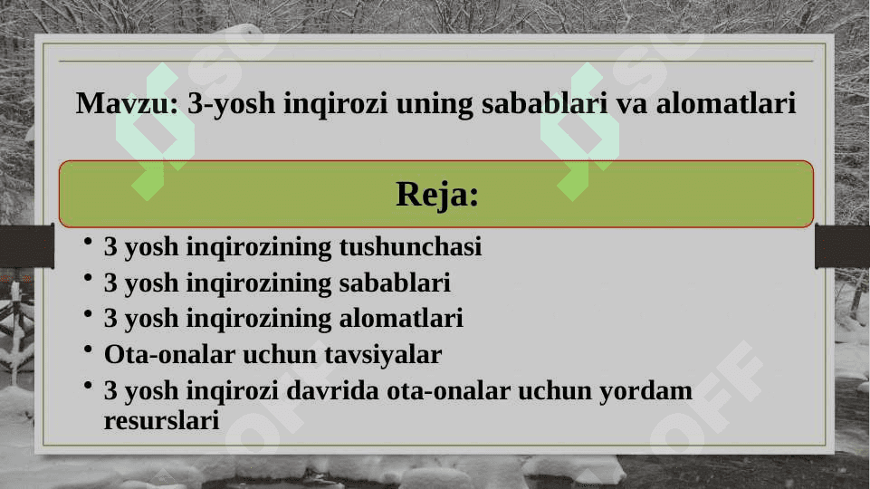 3-yosh inqirozi uning sabablari va alomatlari 2