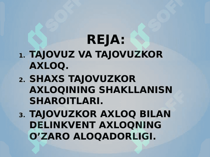 TAJOVUZKOR AXLOQ 2