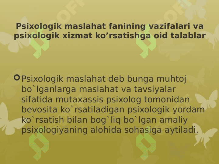 Psixologik xizmat asoslari 3