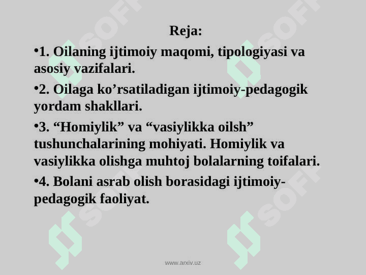 Oila bilan ishlashning asosiy ish shakillari 2