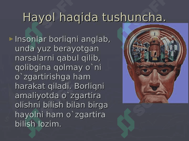 Hayol haqida tushuncha 3