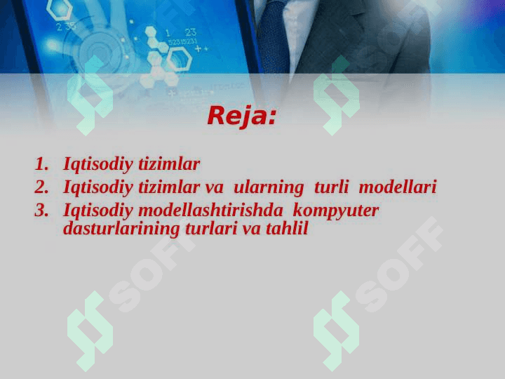 Iqtisodiy modellashtirishda  kompyuter dasturlarining turlari va tahlil 2