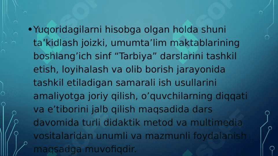 3 sinf tarbiya darsligini o’rganish 4