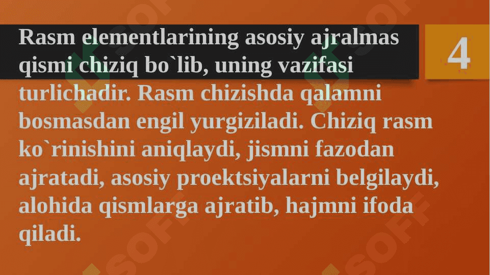 Texnikaviy rasmlar haqida malumot 4