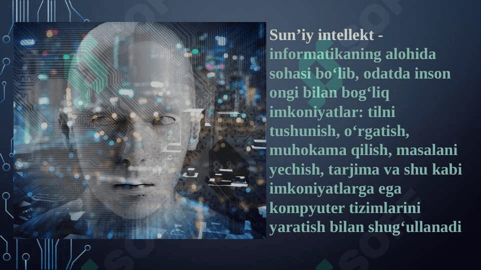 Sun’iy intellekt tizimlari 2