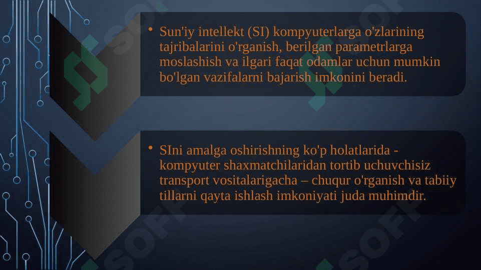 Sun’iy intellekt tizimlari 3