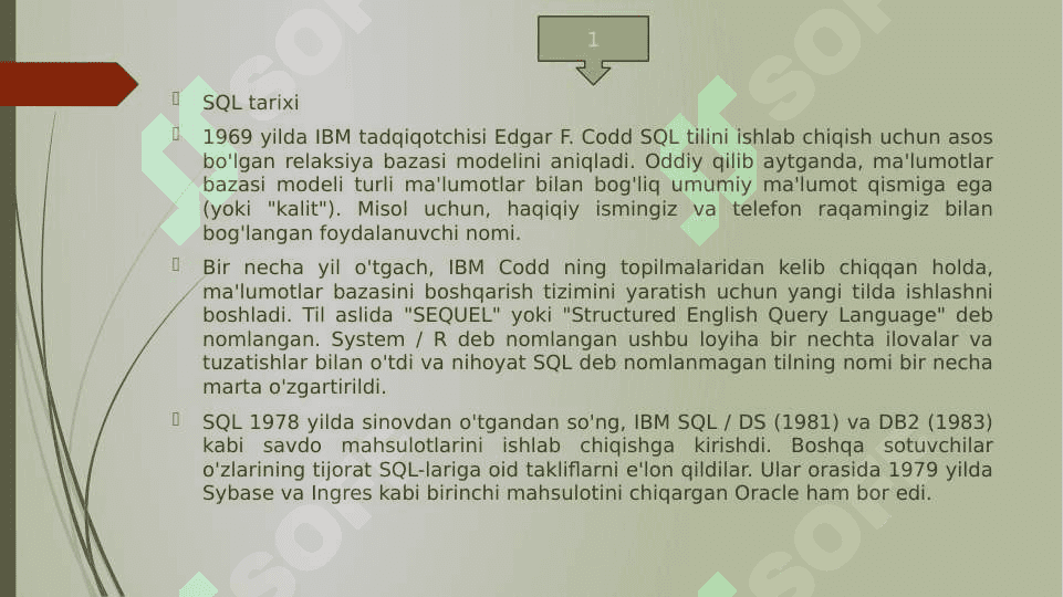 SQL 3