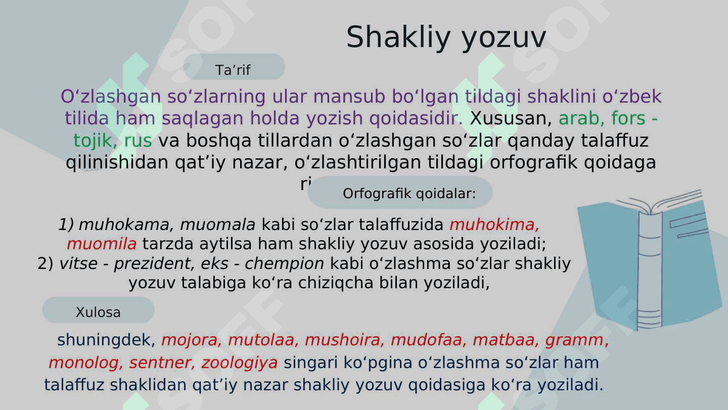 ORFOGRAFIYA VA ORFOEPIYA 6