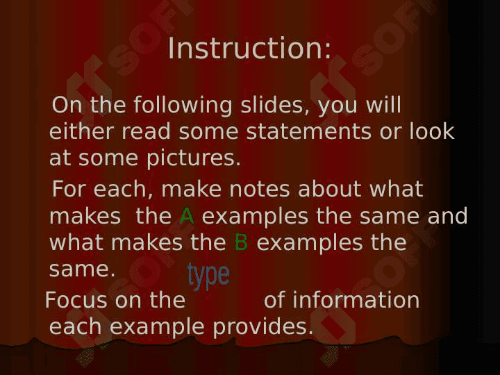 Inferring,reading between the line 2