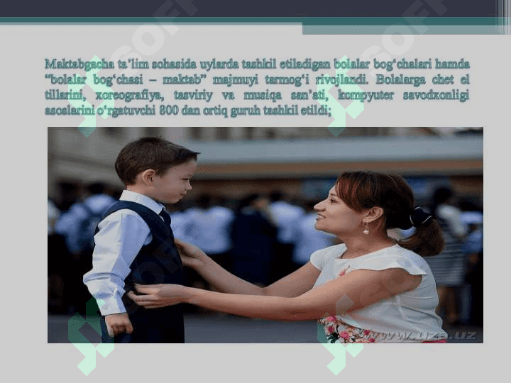 O’ZBEKISTON RESPUBLIKASIDA TA’LIM SOHASIDA AMALGA OSHIRILGAN ISLOHOTLAR 4