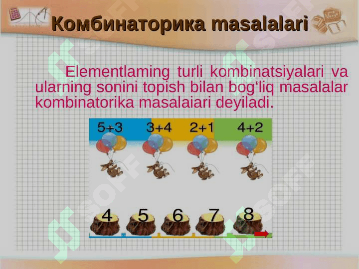 Kombinatorika qoidalari 2