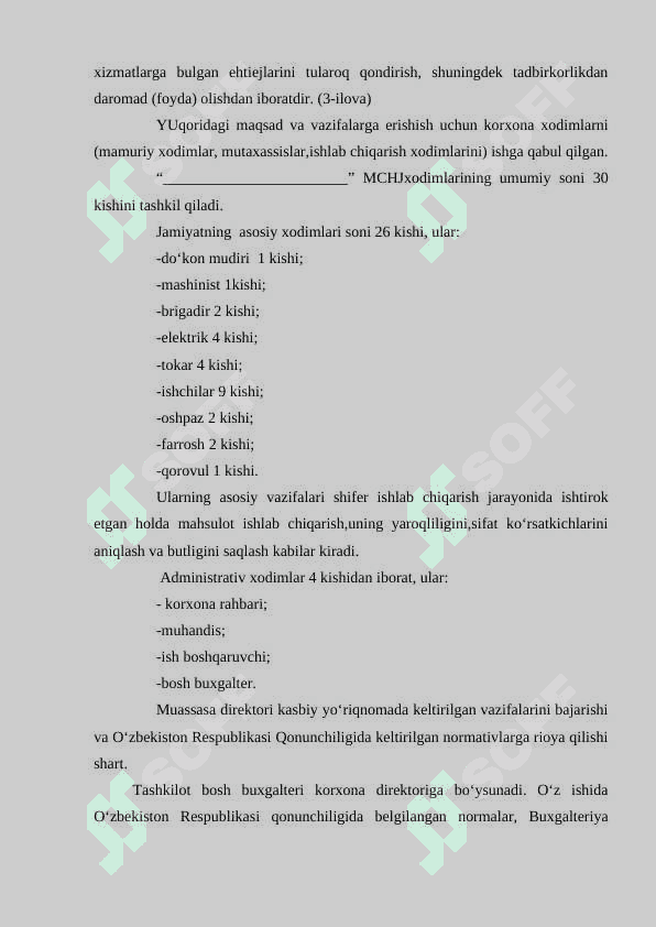 Xususiy korxonalarda olib borilgan amaliyot  hisoboti 7