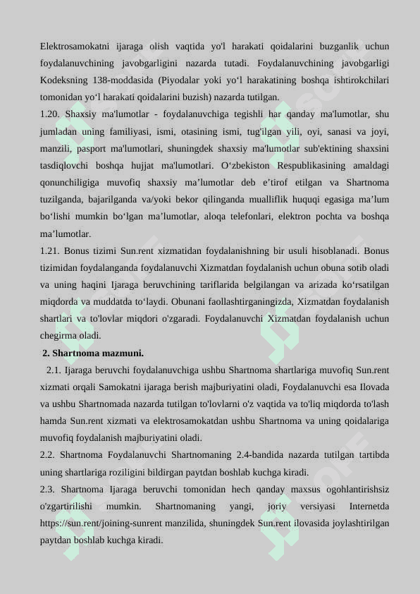 QO'SHILISH SHARTNOMASI 4