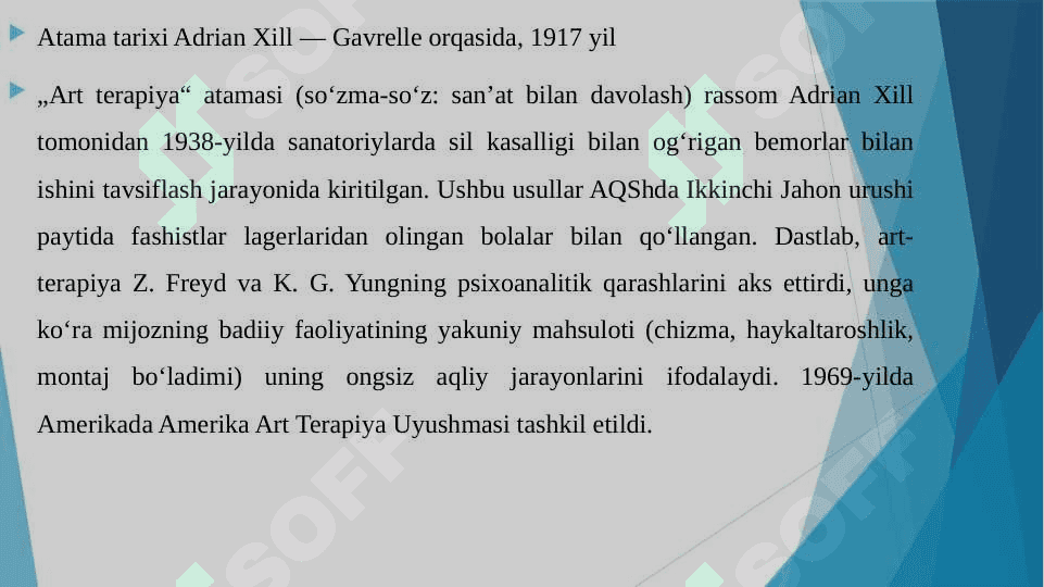 ART TERAPIYA USULLARI RASSOMLIK MOSLASHISH VA BOSHQA TEXNIKALAR 4