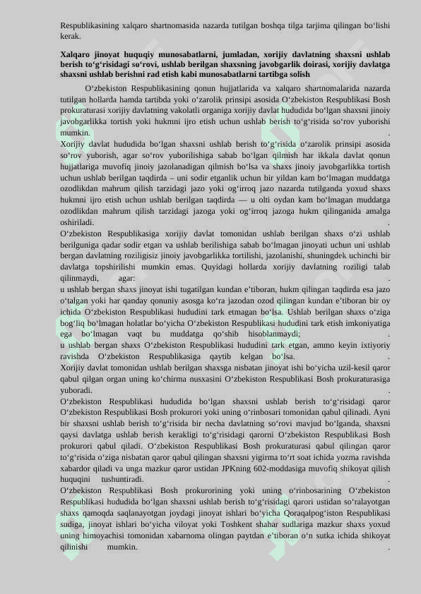 JINOYAT SUD ISHLARINI YURITISH SOHASIDAGI XALQARO HAMKORLIK 3