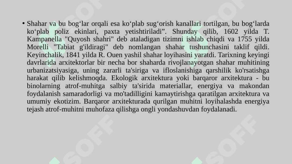 Ekologik arxitektura 4