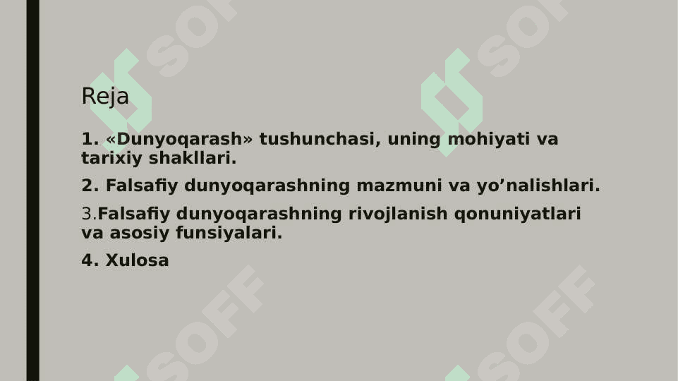Dunyoqarashning mohiyati, tuzulishi va asosiy funksiyalari 2