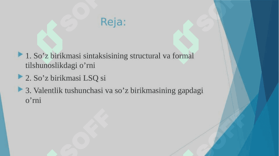 So‘z birikmasi sintaksisi. So‘z birikmasi asosiy sintaktik birlik sifatida 2