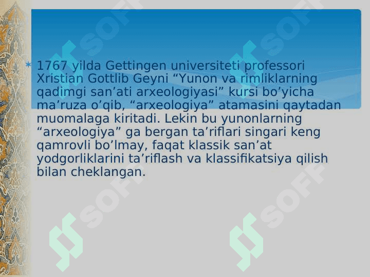 ARXEOLOGIK TADQIQOT TURLARI VA ZAMONAVIY USULLAR 8