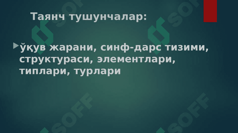 аълимни ташкил қилиш шакллари ва турлари 3