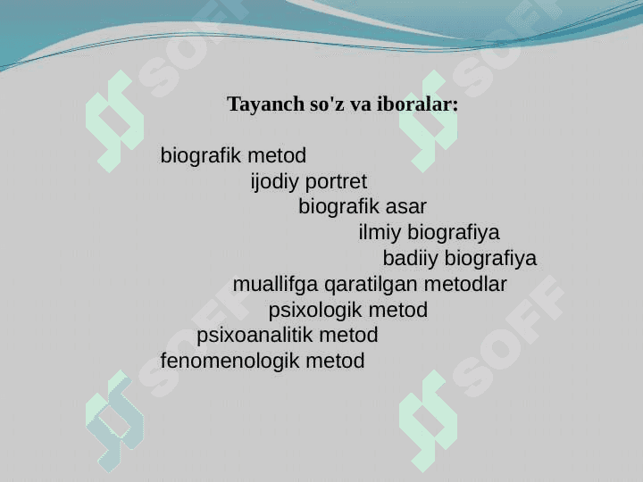 Adabiyotshunoslikda biografik metodning maydonga kelishi 2