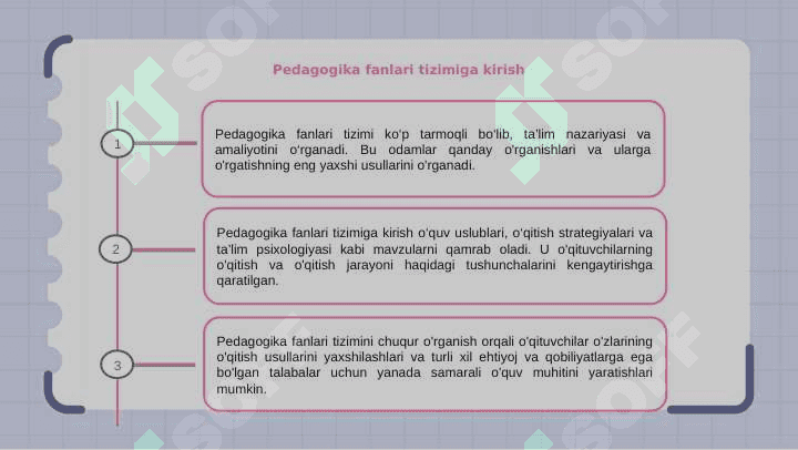 Pedagogika fanining asosiy tushunchalari 3