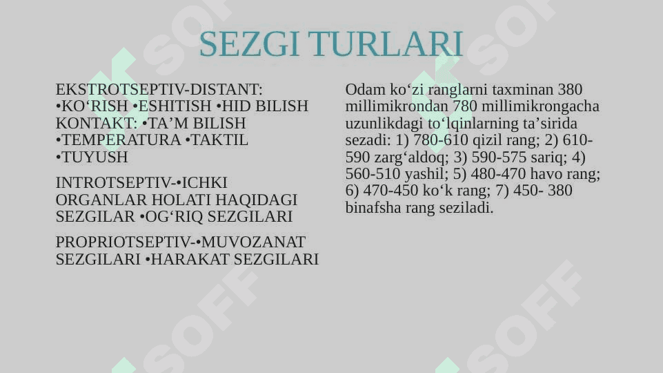 SEZGI HAQIDA TUSHUNCHA 5