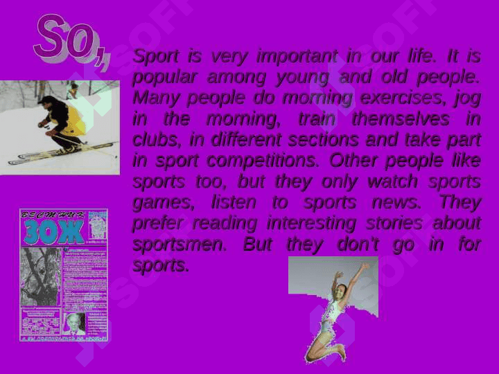 Healthy way of life 2