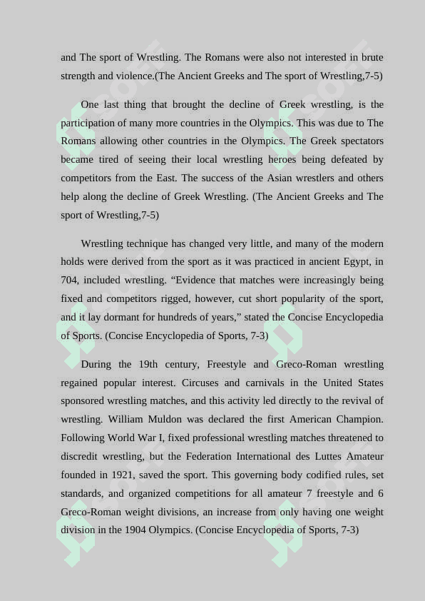 WRESTLING 4