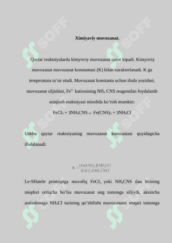 Birinchi guruh kationlari analizining nazariy asoslari 6