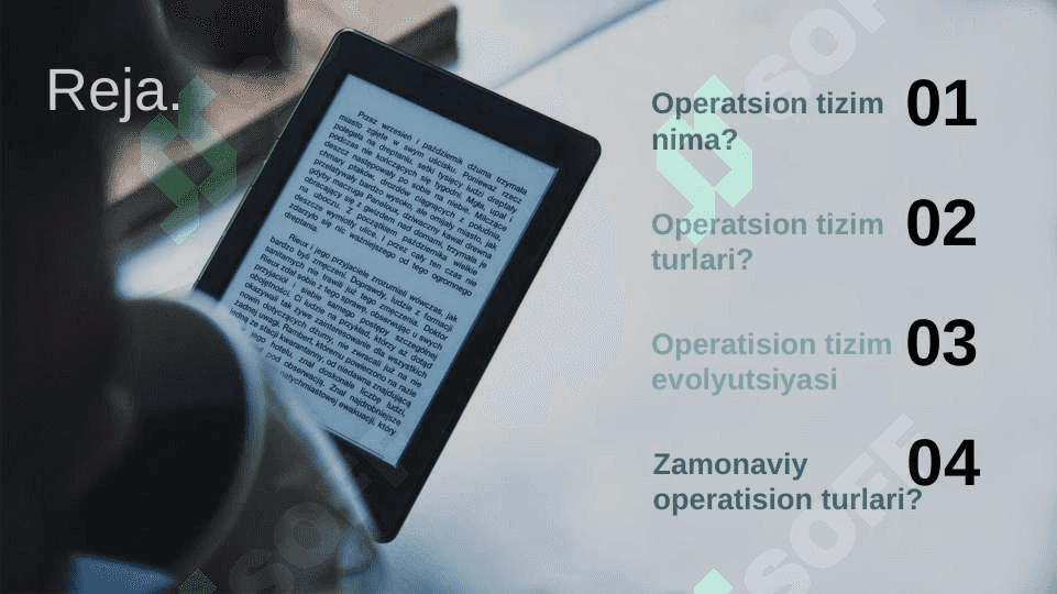 Mavzu: Operatsion tizim 2