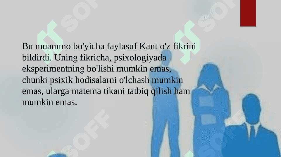 Mavzu: Psixologiyada eksperiment metodi 4