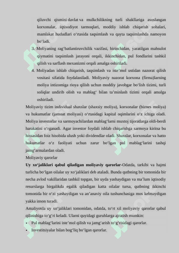 Moliya va davlatning vujudga kelishi. 4