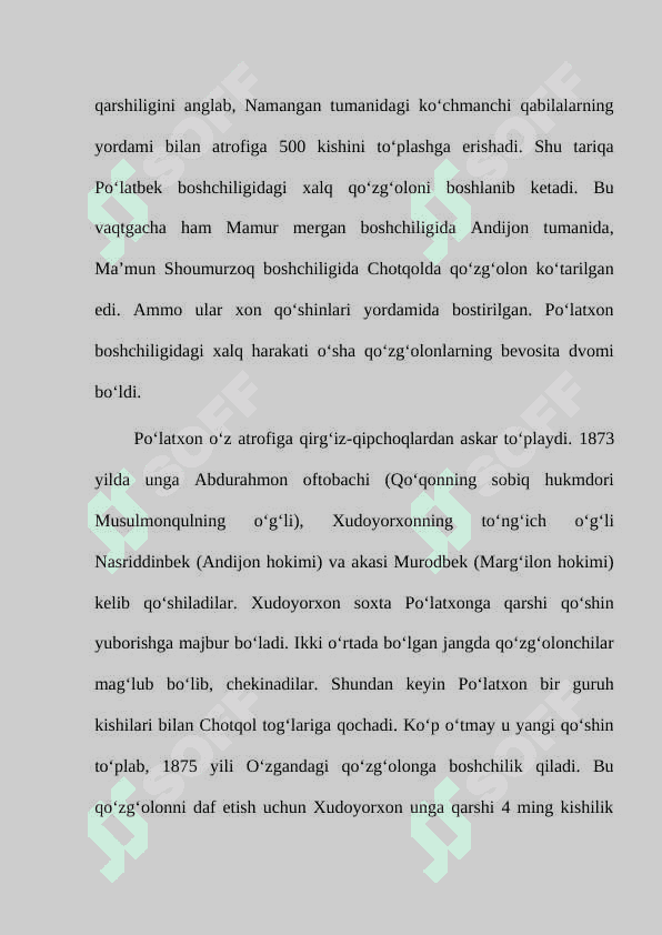 1873-1876 yillardagi Qo‘qon xonligidagi xalq harakatlari 5