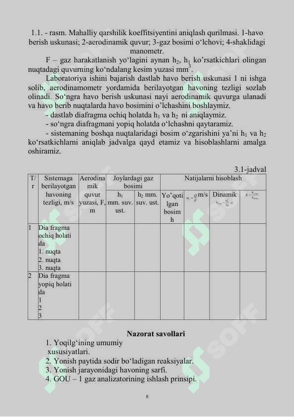 Metallurgik jarayonlarda issiqlik va massa almashinuv 8