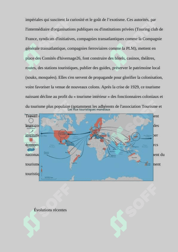Le Tourisme et le monde 3